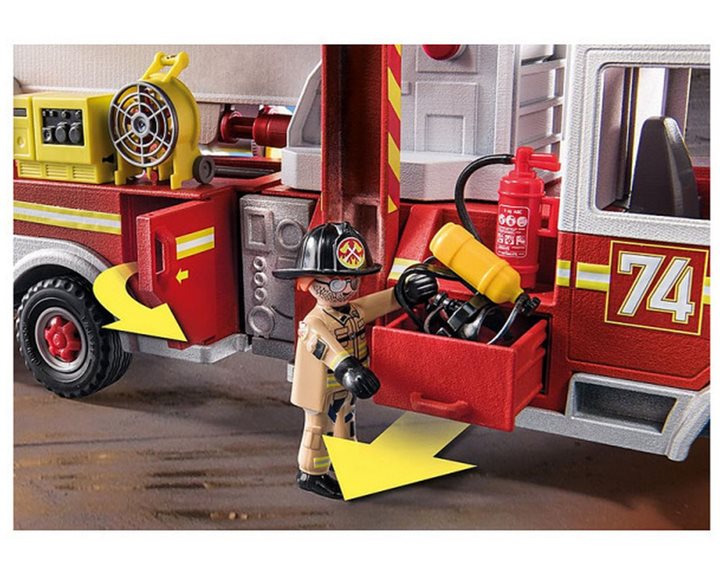 Playmobil City Action Us Tower Ladder: Πυροσβεστικό Όχημα