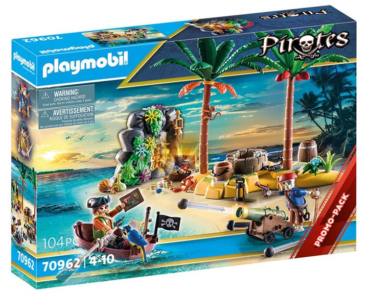 Playmobil Pirates Πειρατές Πειρατικό Νησί Θησαυρού