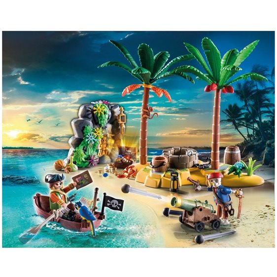 Playmobil Pirates Πειρατές Πειρατικό Νησί Θησαυρού