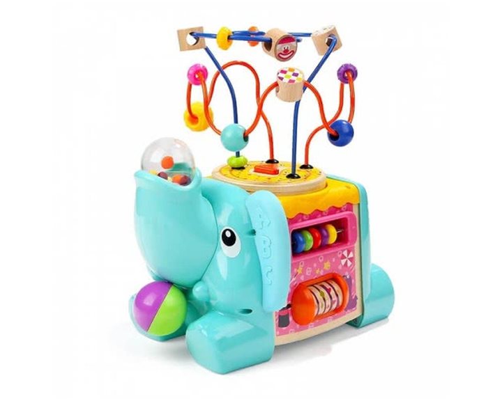 TopBright 5 In 1 Elephant Activity Cube 120384