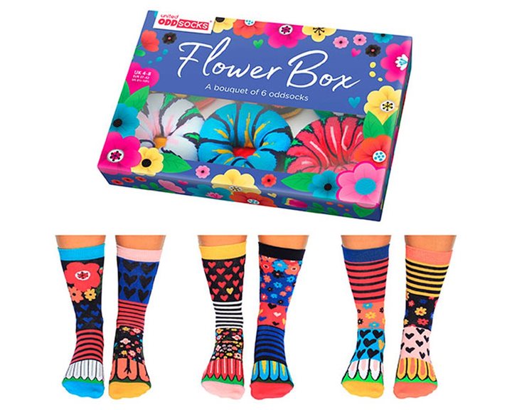 Κάλτσες Γυναικείες No 37-42 FLOWER BOX
