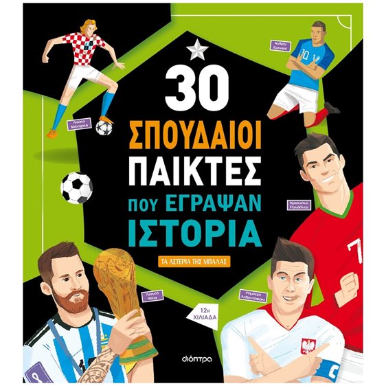 30 ΣΠΟΥΔΑΙΟΙ ΠΑΙΚΤΕΣ ΠΟΥ ΕΓΡΑΨΑΝ ΙΣΤΟΡΙΑ