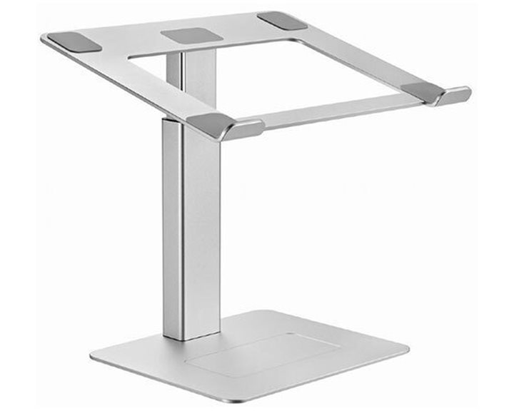 GEMBIRD HEIGHT ADJUSTABLE NOTEBOOK RISER STAND SILVER