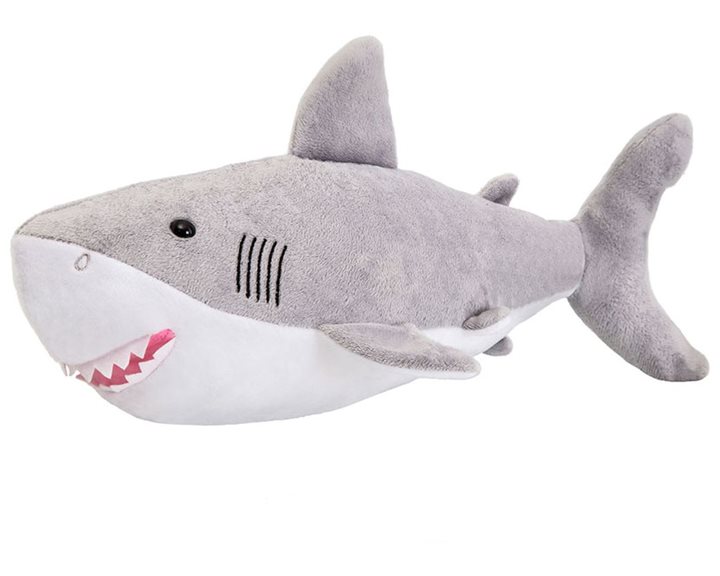 Λούτρινο Wild Planet Great White Shark 43cm 7923