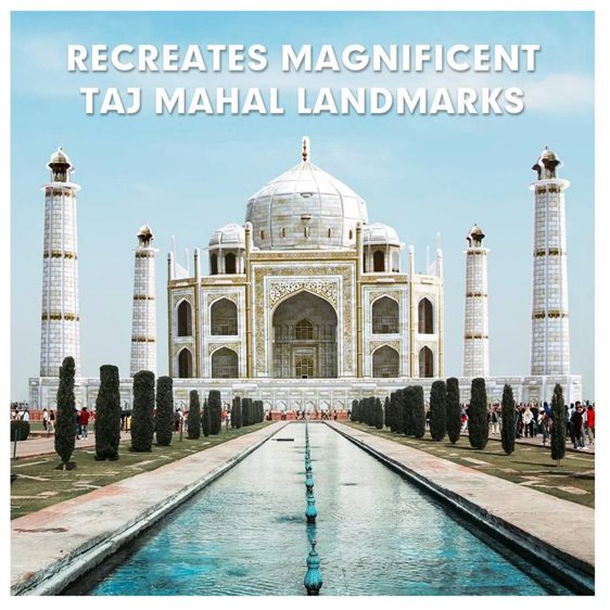Πάζλ CubicFun 3D National Geograrhic Taj Mahal 87pcs DS0981h