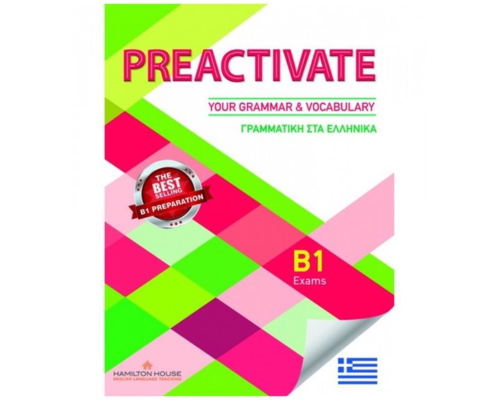 PREACTIVATE YOUR GRAMMAR & VOCABULARY B1 GREEK EDITION SB WITH KEY