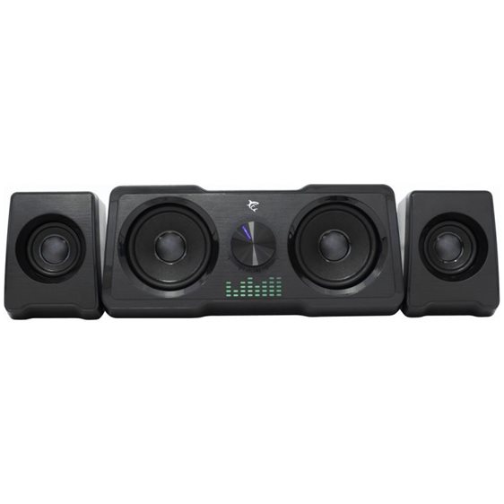 WHITE SHARK RGB GAMING 2.2 SPEAKERS MOOD BLACK