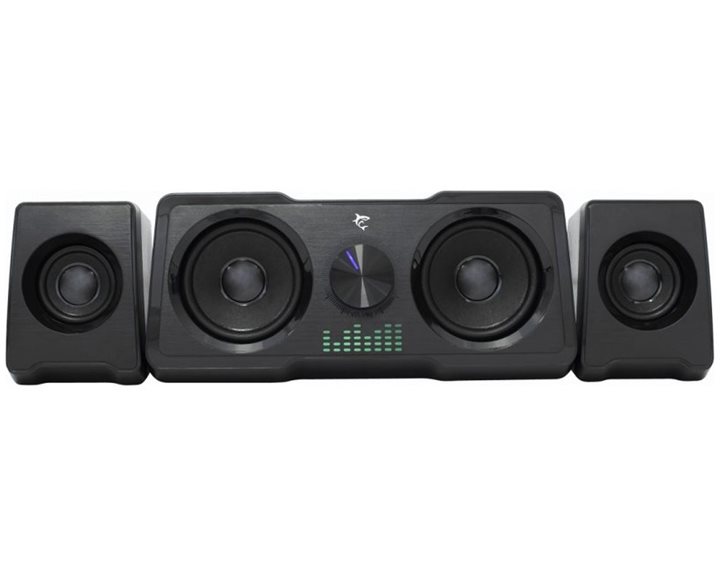 WHITE SHARK RGB GAMING 2.2 SPEAKERS MOOD BLACK