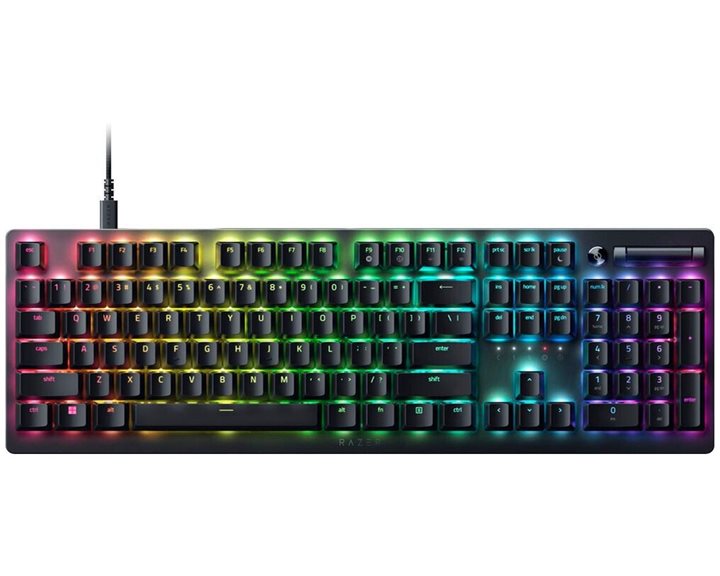 Razer DEATHSTALKER V2 - Low-Profile RGB Gaming Keyboard - Clicky Purple - Optical Switches
