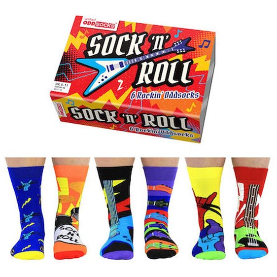 Ανδρικές Κάλτσες United Odd Socks 6τμχ. Νο 39-46 SOCK N ROLL