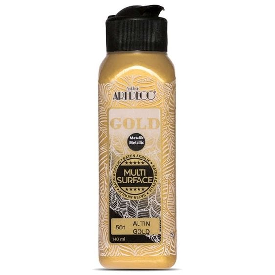 Ακρυλικό Χρώμα Artdeco140ml Multi Surface Gold 501