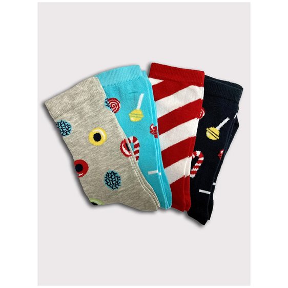 Κάλτσες Unisex  Boxt Socks 4 Pairs  Νο 39 - 44 Sweetie Socks