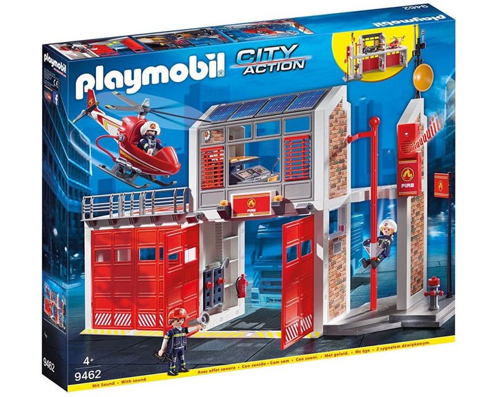 Playmobil Μεγάλος Πυροσβεστικός Σταθμός