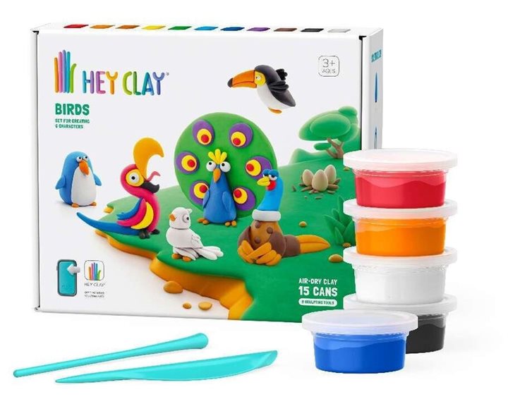Hey-clay animals Birds 15013