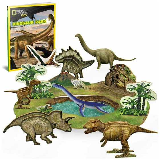 Παζλ 3d National Geographic Dinosaur Park