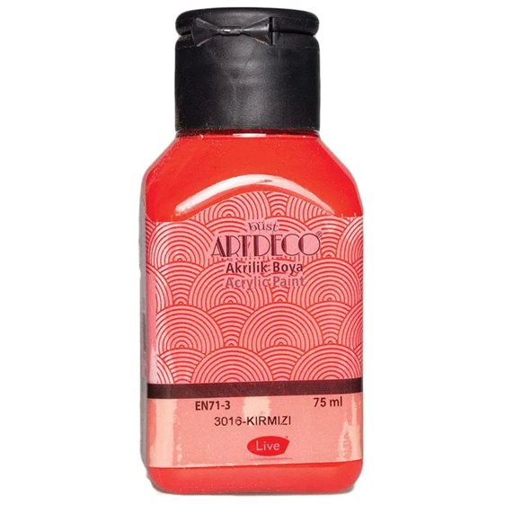 Artdeco 75 ml Ακρυλικό Red 3016