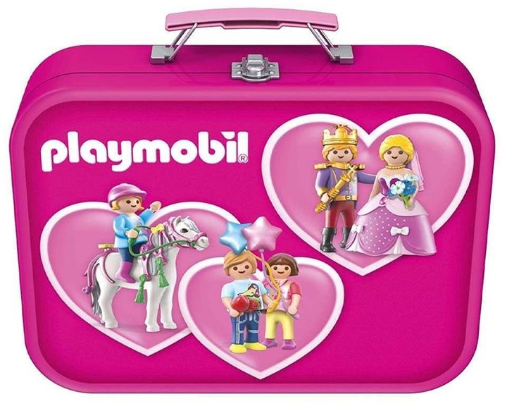 Παζλ Schmidt Spiele Playmobil Μεταλλ. Βαλιτσάκι, 2x60 & 2x100 τεμ.56498