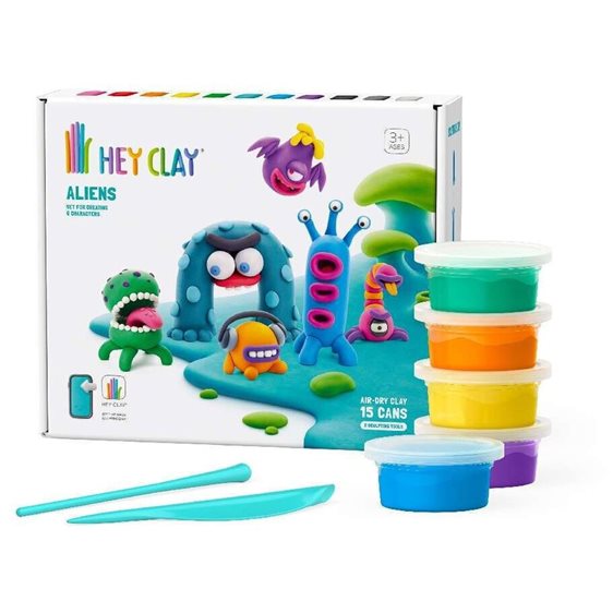 Κατασκευές Με Πηλό Hey Clay Aliens 15019