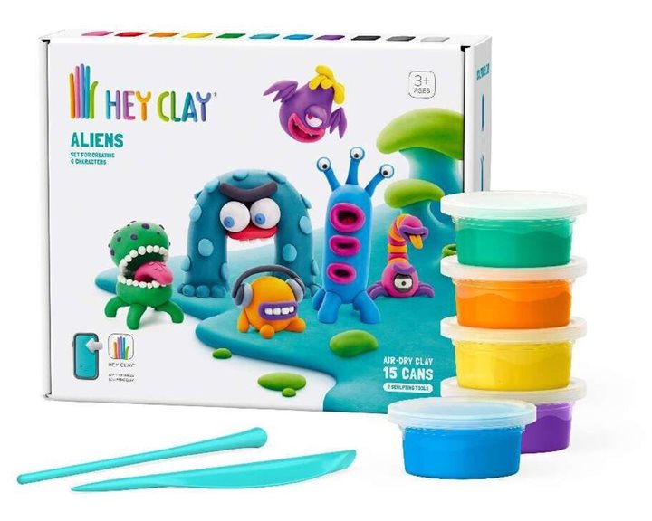 Κατασκευές Με Πηλό Hey Clay Aliens 15019