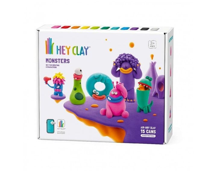 Κατασκευές Με Πηλό Hey Clay Monsters 15018