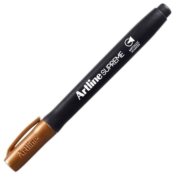 Μαρκαδόρος Artline 1.0mm EPF790 Supreme Metallic Μπρονζε