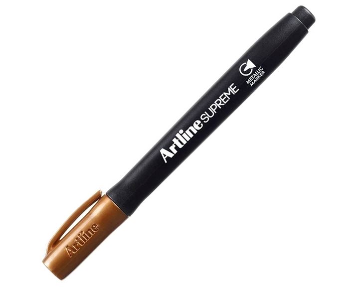 Μαρκαδόρος Artline 1.0mm EPF790 Supreme Metallic Μπρονζε