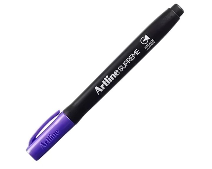 Μαρκαδόρος Artline 1.0mm EPF790 Supreme Metallic Μωβ