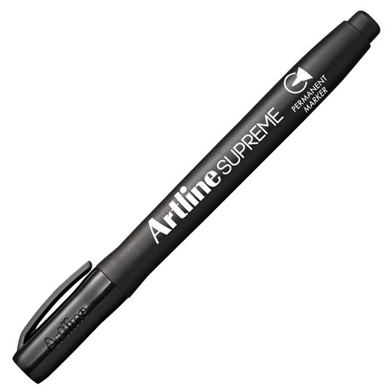 Μαρκαδόρος Artline Supreme 1.0mm EPF700 Ανεξίτηλος Μαύρο