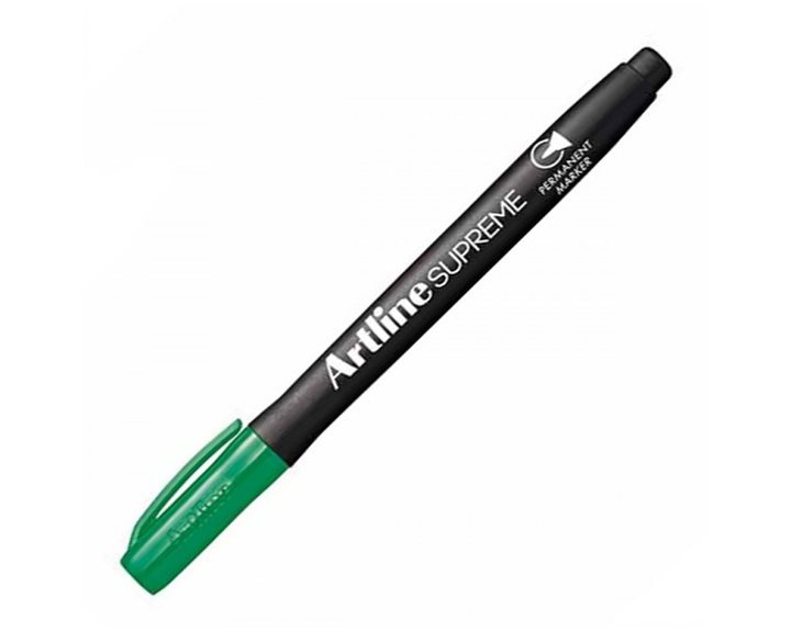 Μαρκαδόρος Artline Supreme 1.0mm EPF700 Ανεξίτηλος Πράσινο