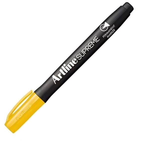 Μαρκαδόρος Artline Supreme 1.0mm EPF700 Ανεξίτηλος Κίτρινο