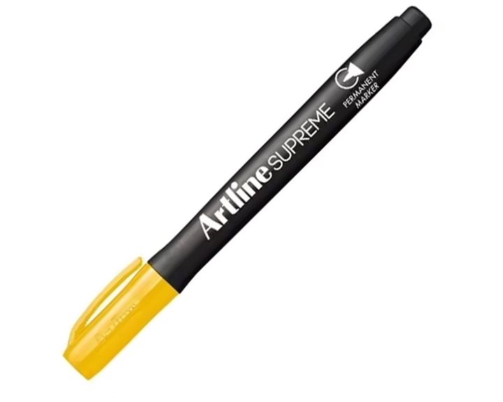 Μαρκαδόρος Artline Supreme 1.0mm EPF700 Ανεξίτηλος Κίτρινο