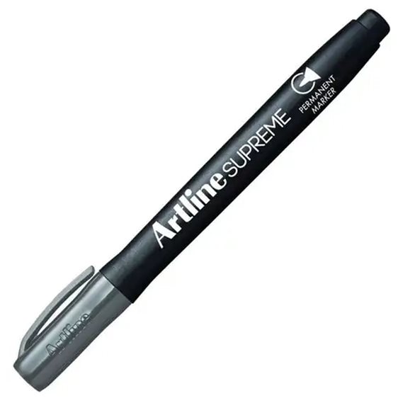 Μαρκαδόρος Artline Supreme 1.0mm EPF700 Ανεξίτηλος Γκρι