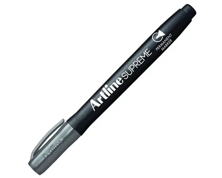 Μαρκαδόρος Artline Supreme 1.0mm EPF700 Ανεξίτηλος Γκρι