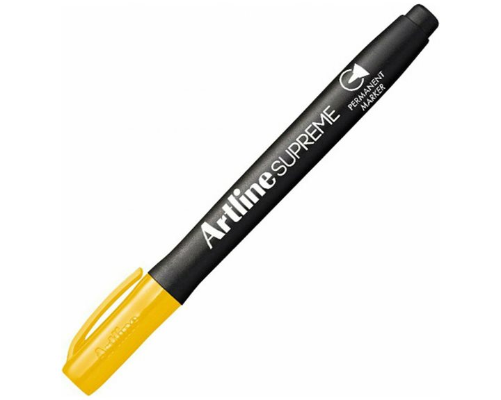 Μαρκαδόρος Artline UV Supreme 1.0mm EPF700 Ανεξίτηλος Κίτρινο
