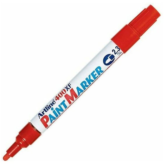Μαρκαδόρος Artline EK-400XF Paint Marker 2.3mm Κόκκινο