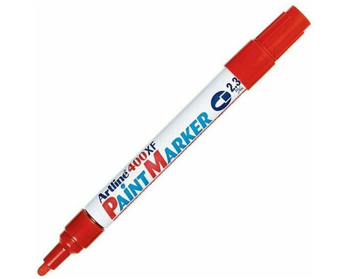 Μαρκαδόρος Artline EK-400XF Paint Marker 2.3mm Κόκκινο