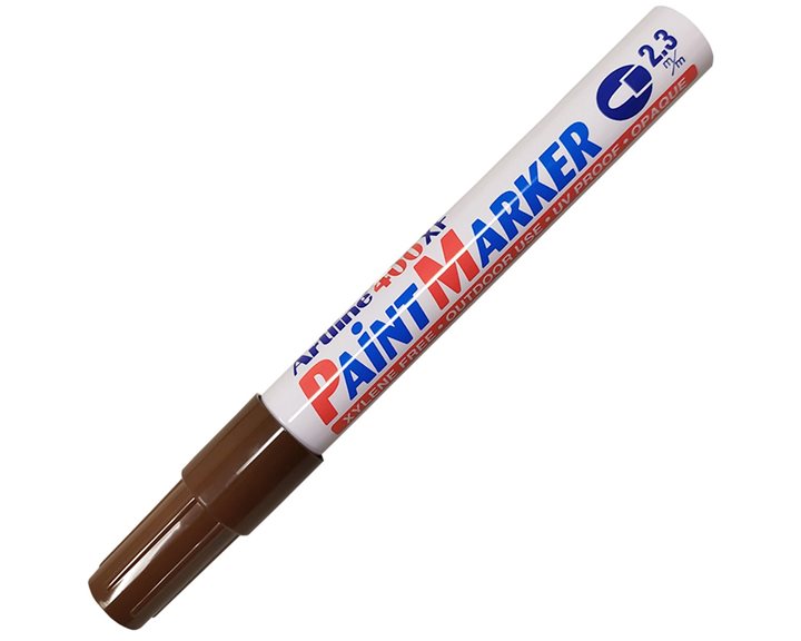 Μαρκαδόρος Artline EK-400XF Paint Marker 2.3mm Καφέ