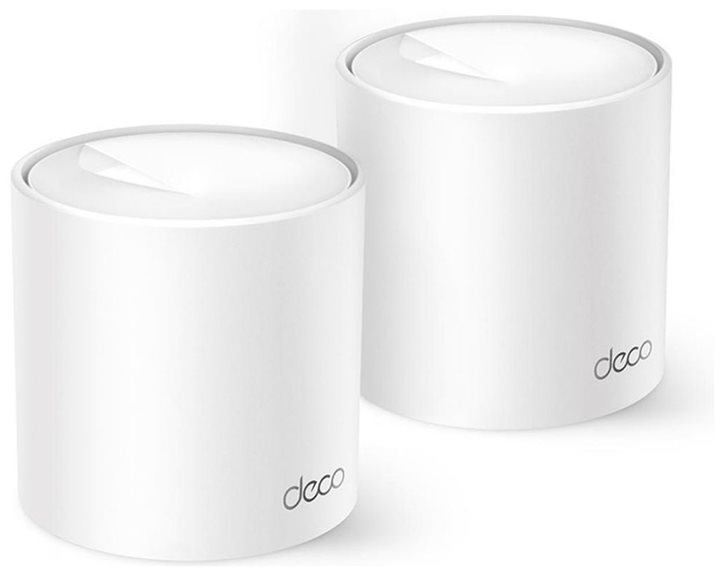 TP-LINK Deco X10 AX1500 Whole Home Mesh Wi-Fi 6 System Dual Band (2.4 & 5GHz) (DECO X10(2-PACK) (TPDECOX10-2PACK)