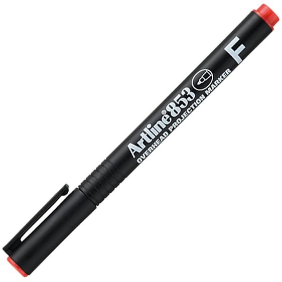 Μαρκαδόρος Artline EK-853 Ανεξίτηλος 0.5mm Fine Κόκκινο