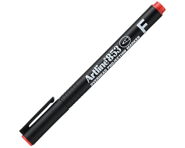 Μαρκαδόρος Artline EK-853 Ανεξίτηλος 0.5mm Fine Κόκκινο