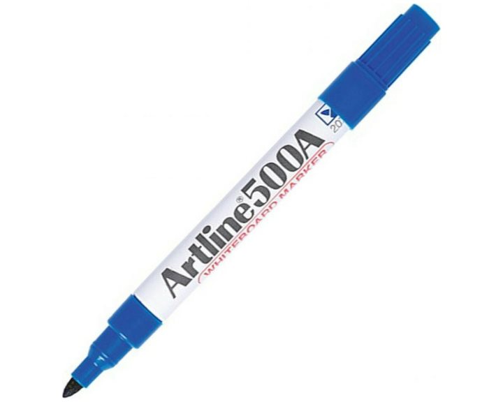 Μαρκαδόρος Artline EK-500Α Whiteboard Στρογγυλή Μύτη 2.0mm Μπλε