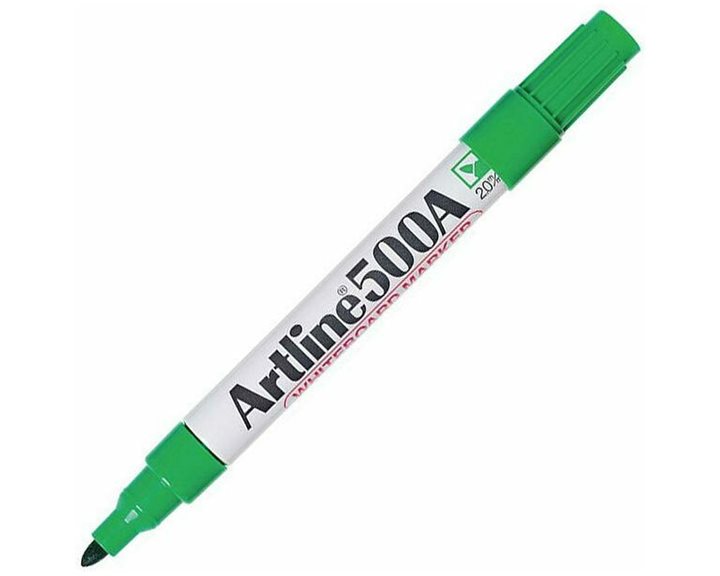 Μαρκαδόρος Artline EK-500Α Whiteboard Στρογγυλή Μύτη 2.0mm Πράσινο