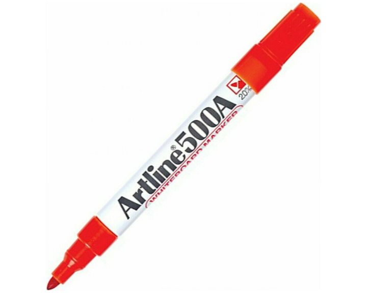 Μαρκαδόρος Artline EK-500Α Whiteboard Στρογγυλή Μύτη 2.0mm Κόκκινο