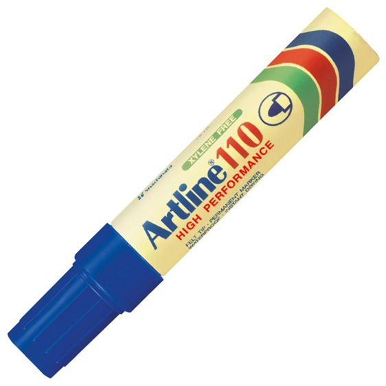 Μαρκαδόρος Artline EK-110 Ανεξίτηλος 4.0mm Μπλε