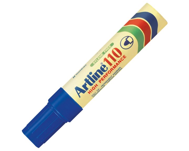 Μαρκαδόρος Artline EK-110 Ανεξίτηλος 4.0mm Μπλε