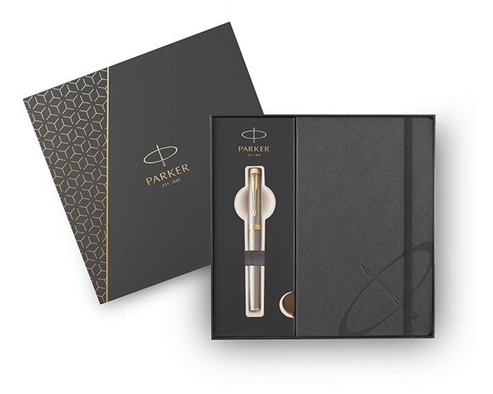 Parker IM PRM W.Grey GT RB+NB