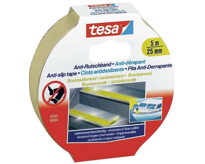 Ταινία Αντιολισθητική Φωσφοριζέ Tesa 5mm x 25mm