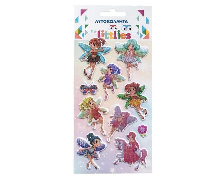 Αυτοκόλλητα Puffy The Littles Νεράιδες  10x22cm  000646969