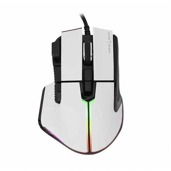 WHITE SHARK GAMING MOUSE GM-9006 MARROK WHITE 12000DPI 