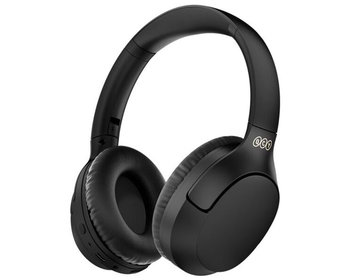 QCY H2 Pro Headset Black V5.3 Bluetooth ENC Call Noise Cancelling Headphones 60H Multipoint Connect